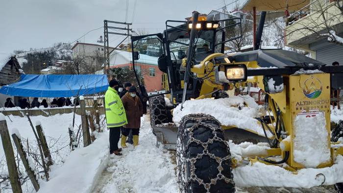 ALTINORDU’DA KAPALI YOL YOK