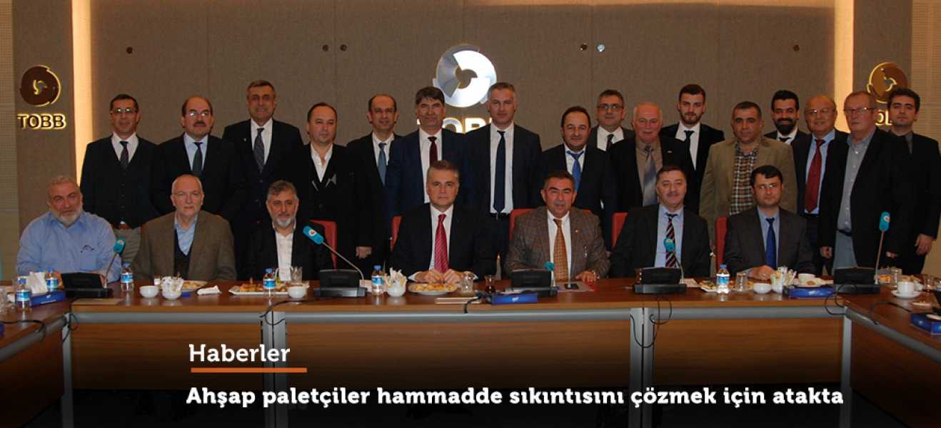 Ahşap Paletçiler hammadde sıkıntısını çözmek için atakta