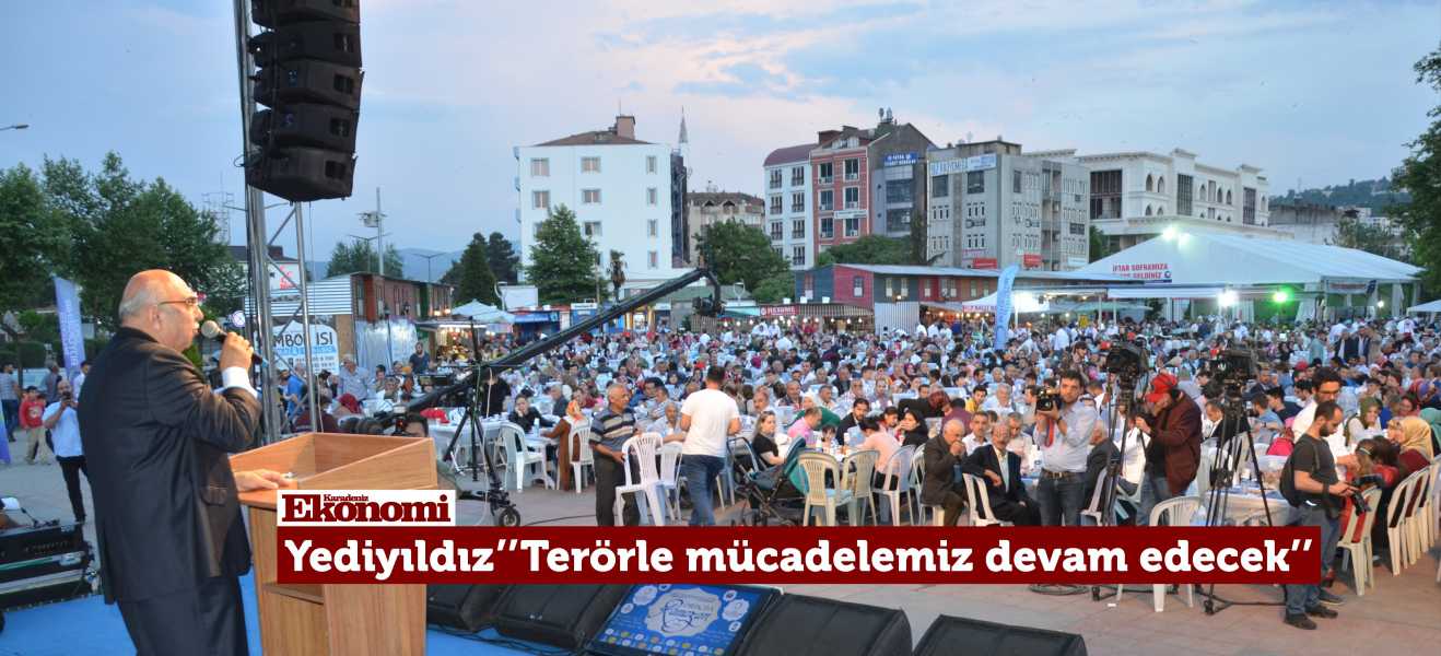 YEDİYILDIZ, TERÖRÜ BİTİRMEK İÇİN MÜCADELEMİZ DEVAM EDECEK